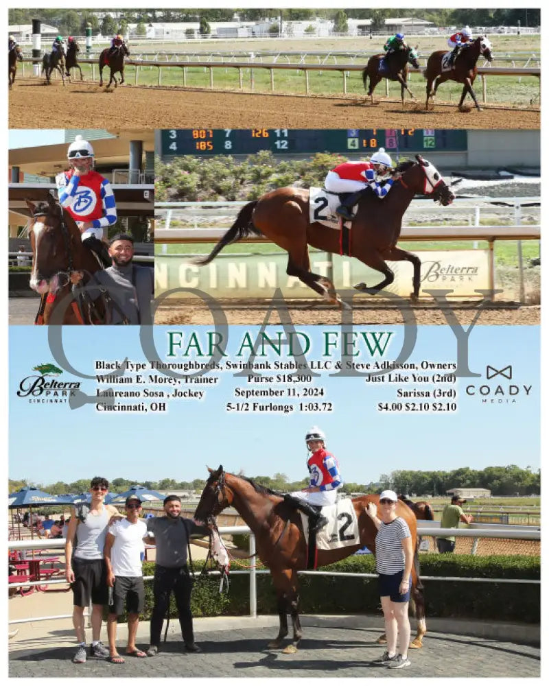 Far And Few - 091124 Race 06 Btp Belterra Park