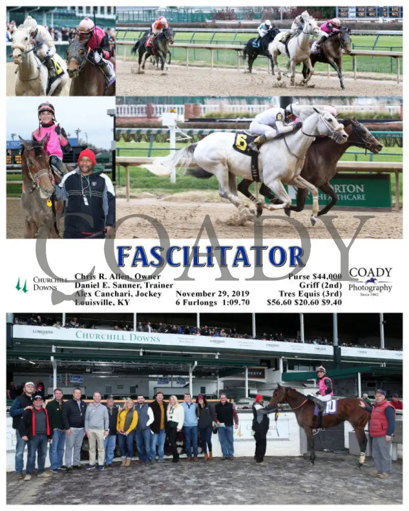 Fascilitator - 11-29-19 R07 Cd Churchill Downs