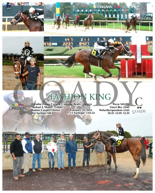Fashion King - 02-10-24 R01 Op Oaklawn Park