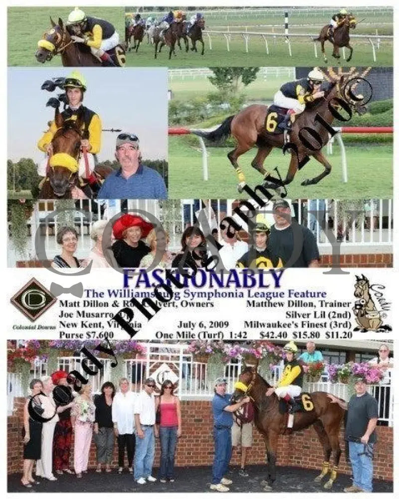 Fashionably - The Williamsburg Symphonia League Colonial Downs