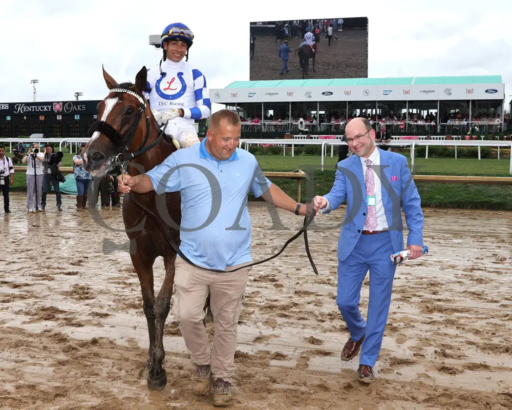 Fast As Flight - The Modesty G3 05-03-24 R08 Churchill Downs Walk In 01 Kurtis Coady