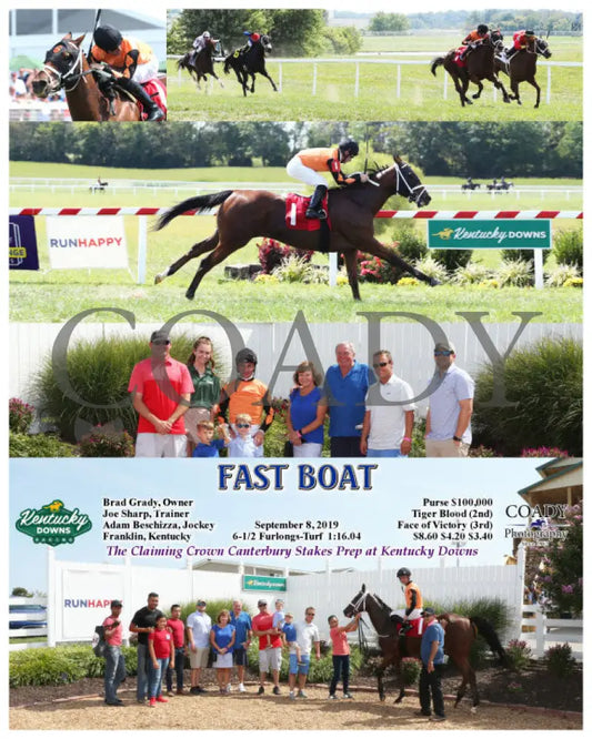 Fast Boat - 09-08-19 R05 Kd Kentucky Downs