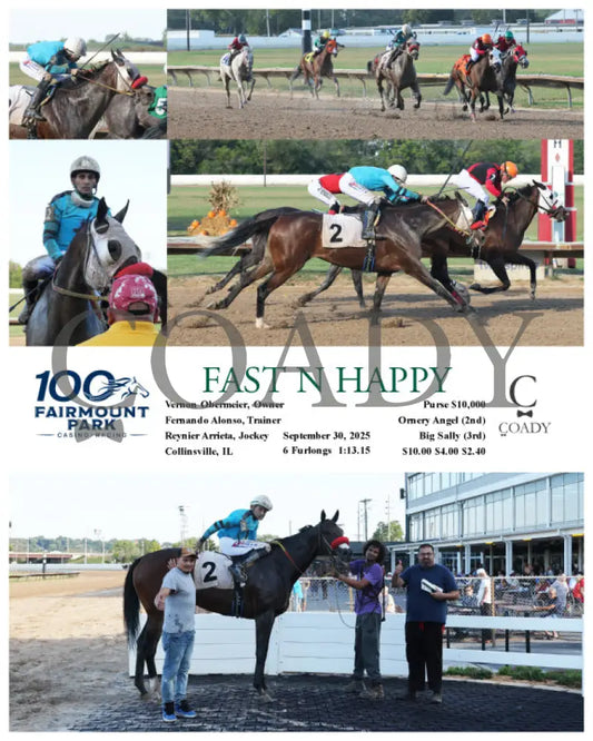 FAST N HAPPY - 09-30-25 - R06 - FP Fanduel Sportsbook Horse Racing