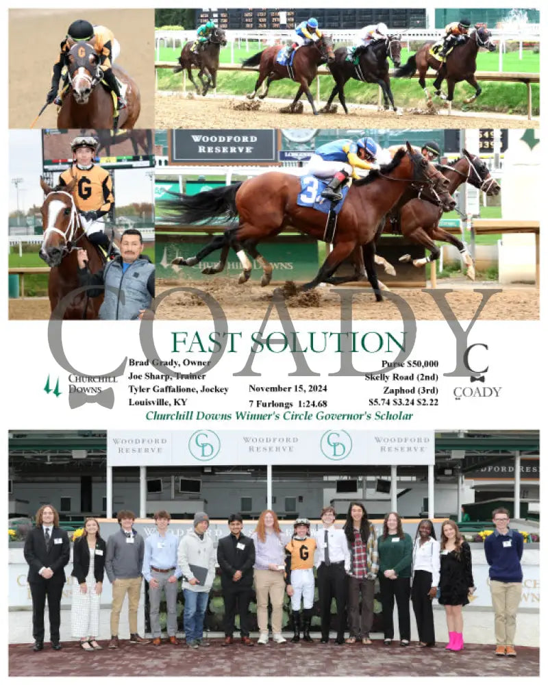 Fast Solution - 11-15-24 R02 Cd Group Churchill Downs
