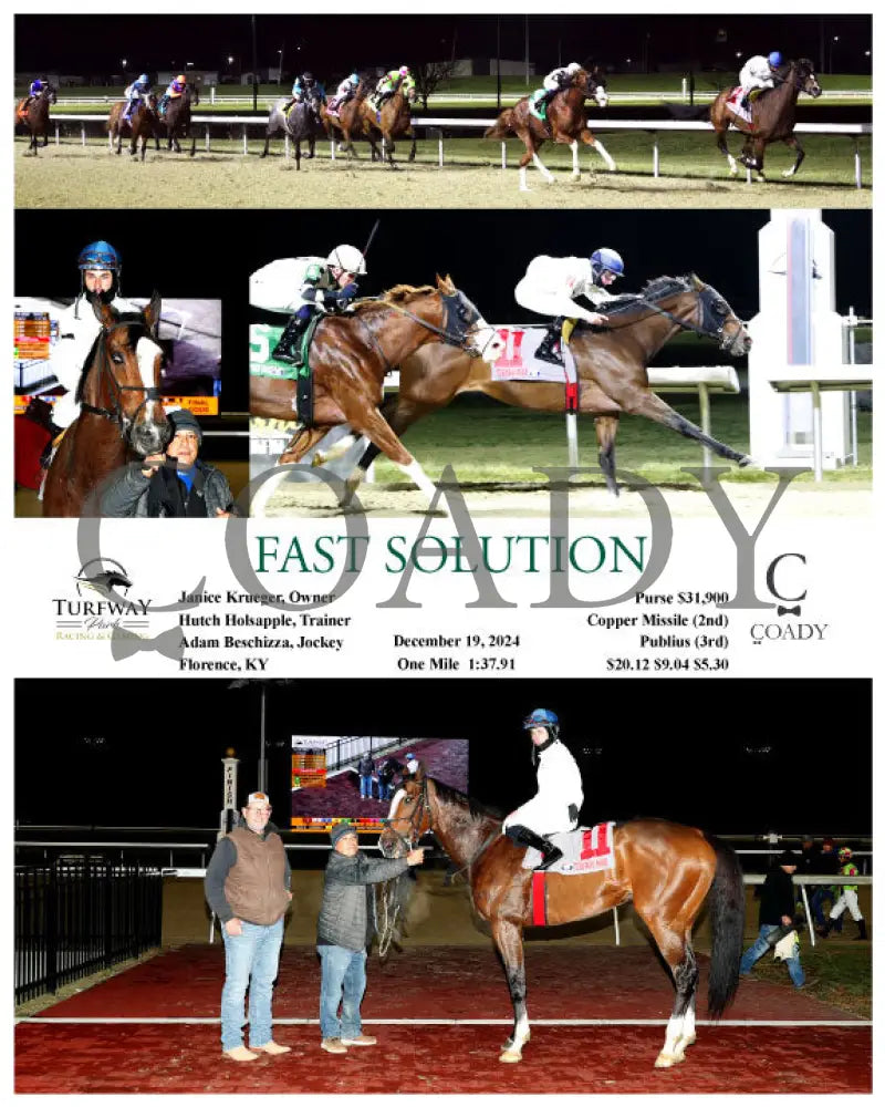 Fast Solution - 12-19-24 R06 Tp Turfway Park