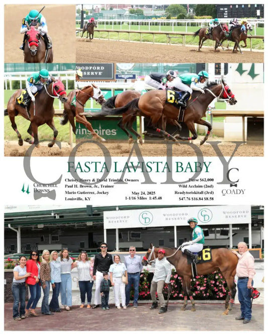 FASTA LAVISTA BABY - 052425 - Race 02 - CD Churchill Downs