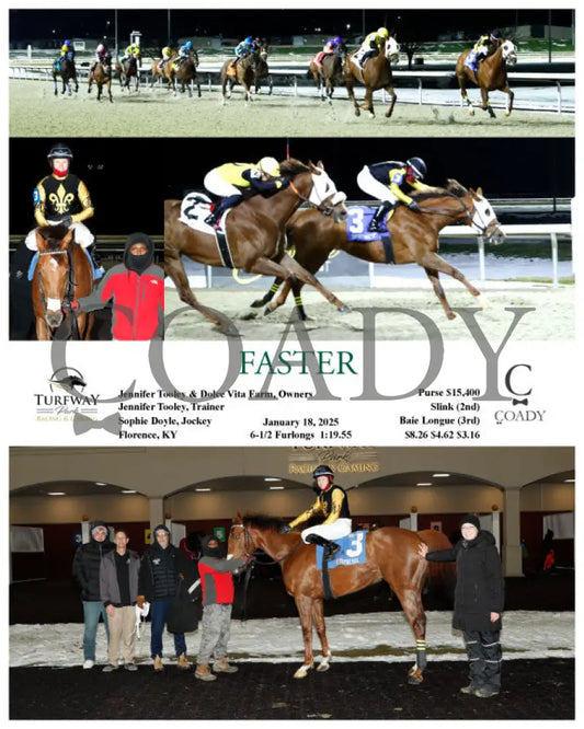 Faster - 011825 Race 04 Tp Turfway Park