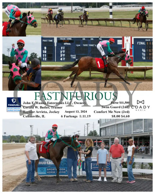 Fastnfurious - 08-13-24 R01 Fan Fanduel Sportsbook Horse Racing