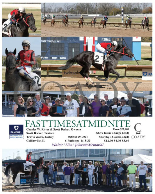 Fasttimesatmidnite - 10-29-24 R03 Fan Fanduel Sportsbook Horse Racing