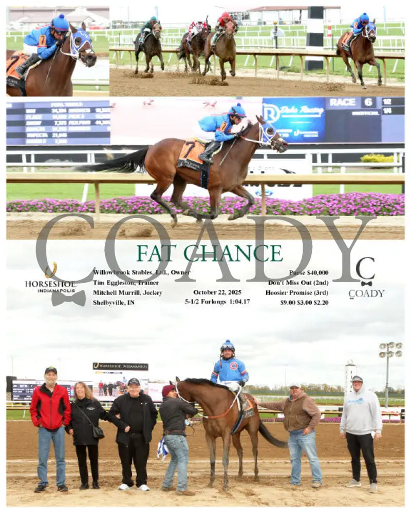 FAT CHANCE - 10-22-25 - R06 - INDFAT CHANCE - 10-22-25 - R06 - IND Indiana Grand