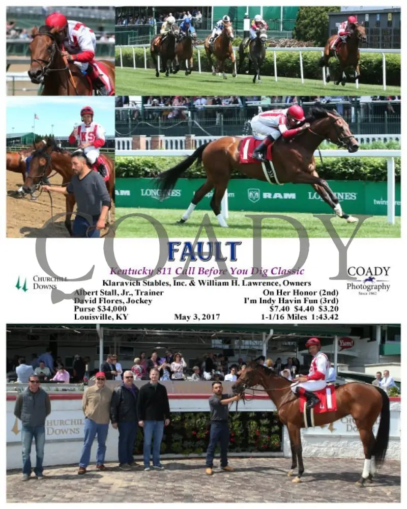 Fault - 050317 Race 06 Cd Churchill Downs