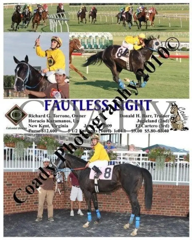 Fautless Light - 6 30 2009 Colonial Downs