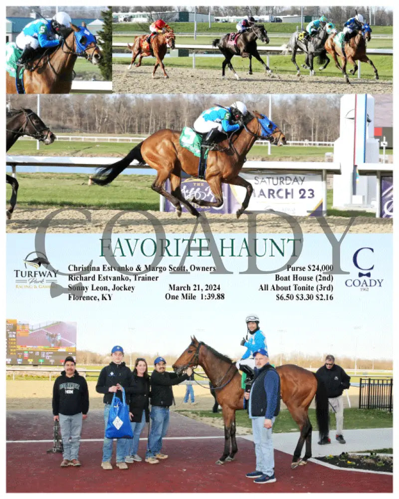 Favorite Haunt - 03 - 21 - 24 R02 Tp Turfway Park