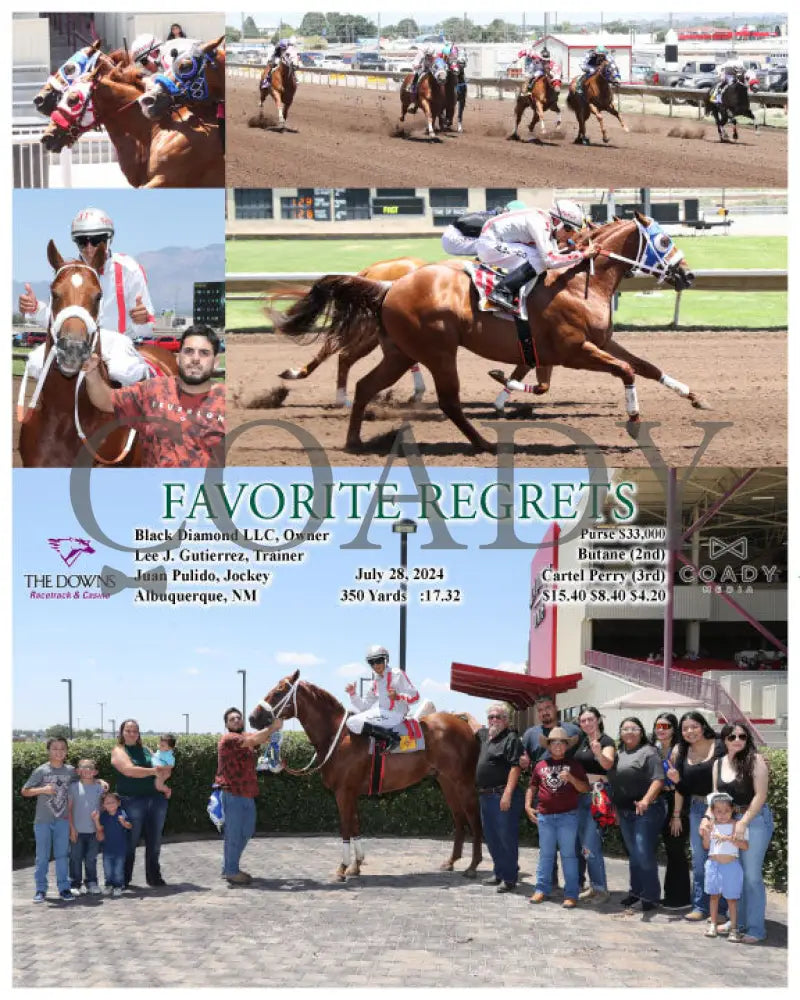 Favorite Regrets - 07-28-24 R03 Alb Downs At Albuquerque