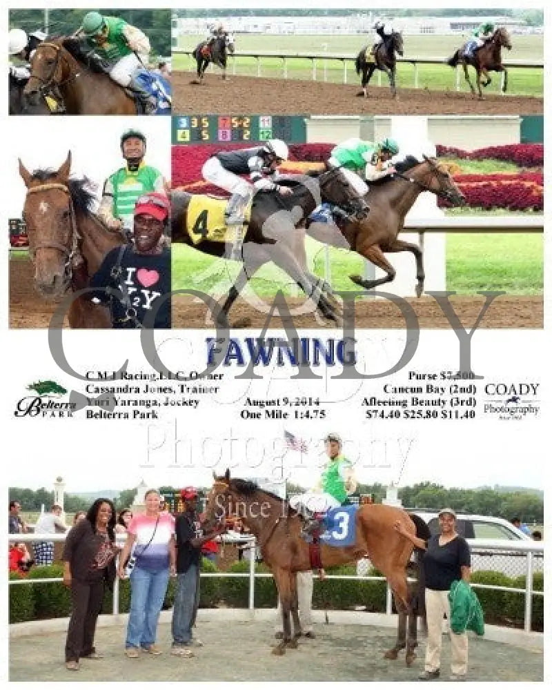 Fawning - 080914 Race 07 Btp Belterra Park