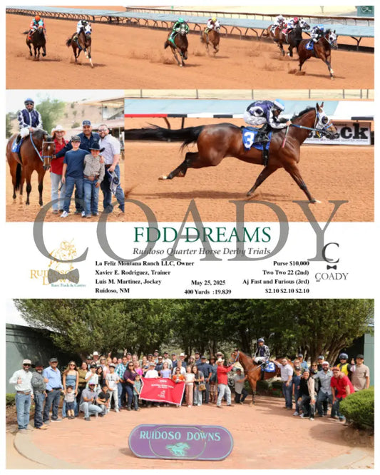 FDD DREAMS - Ruidoso Quarter Horse Derby Trials - 05-25-25 - R07 - RUI Ruidoso Downs