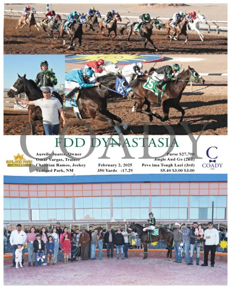 Fdd Dynastasia - 02-02-25 R09 Sun Turfway Park