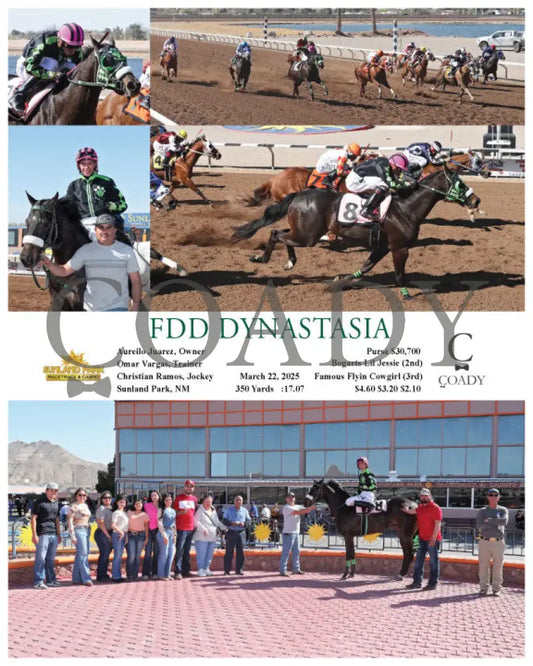 FDD DYNASTASIA - 03-22-25 - R09 - SUN Sunland Park