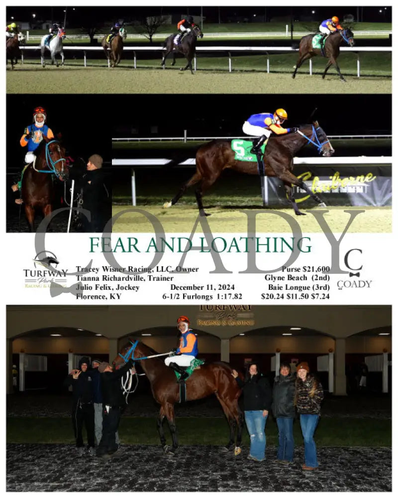 Fear And Loathing - 121124 Race 07 Tp Turfway Park