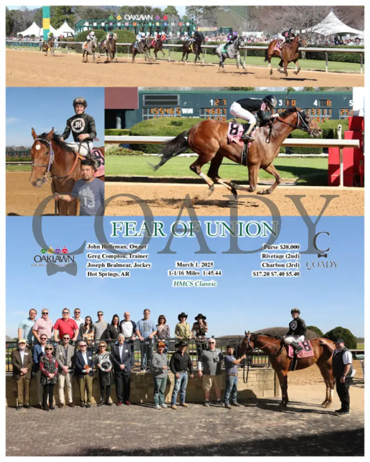FEAR OF UNION - 03-01-25 - R05 - OP Oaklawn Park