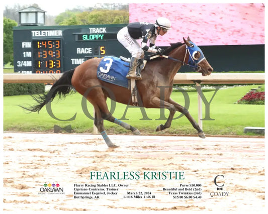 Fearless Kristie - 03 - 22 - 24 R05 Op Action Oaklawn Park