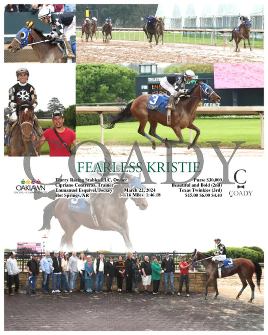Fearless Kristie - 03 - 22 - 24 R05 Op Oaklawn Park