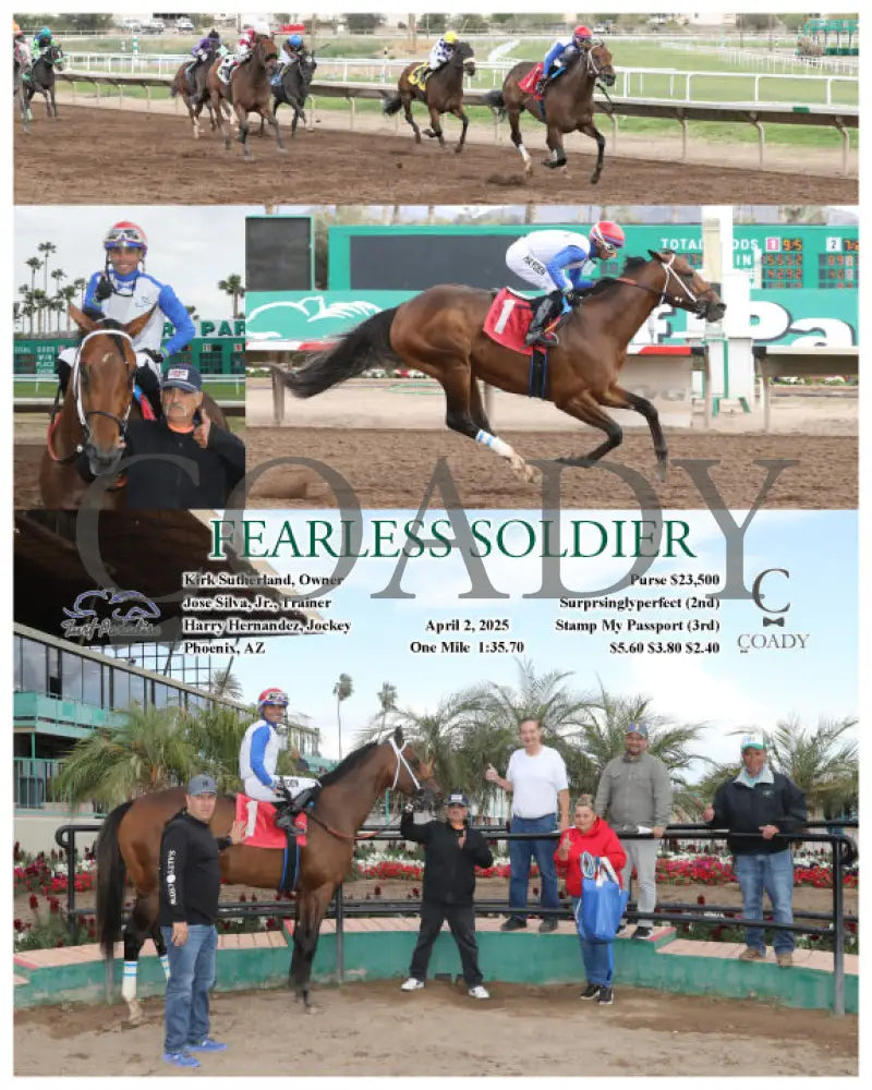 FEARLESS SOLDIER - 04-02-25 - R06 - TUP Turf Paradise
