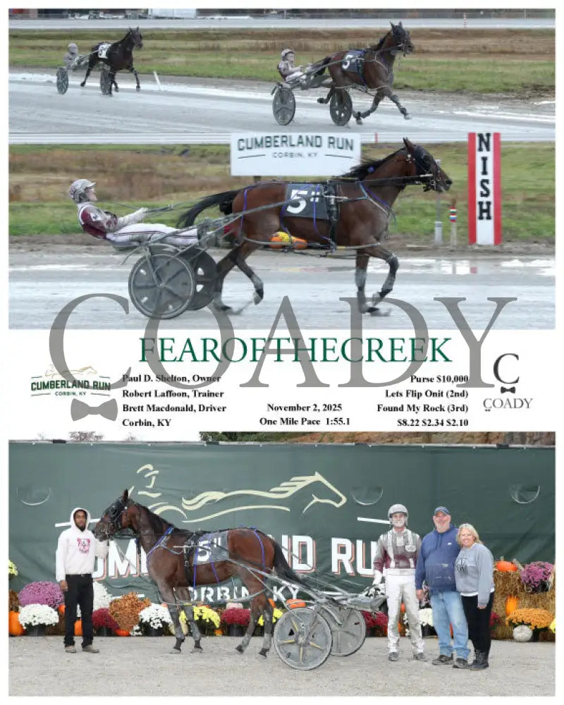 FEAROFTHECREEK - 11-02-25 - R11 - CMR Presque Isle Downs