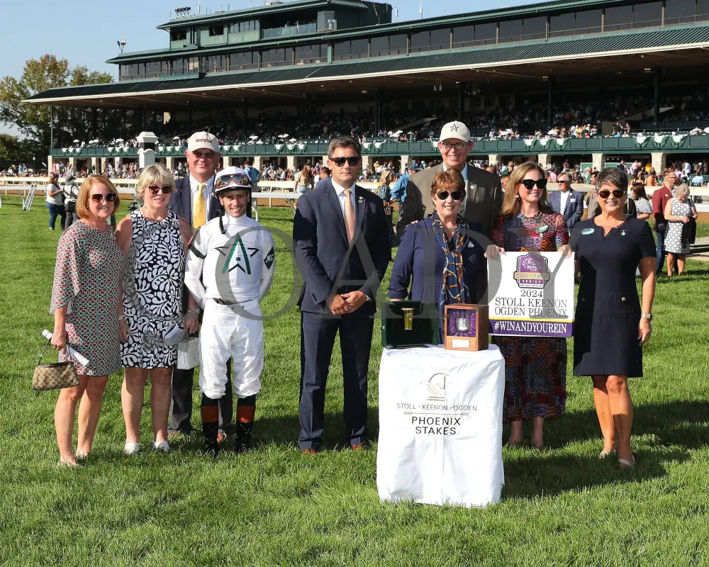 Federal Judge - 100424 Race 07 Kee The Stoll Keenon Ogden Phoenix G2 Presentation 01 Keeneland