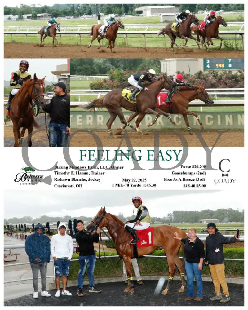 FEELING EASY - 05-22-25 - R05 - BTP Churchill Downs