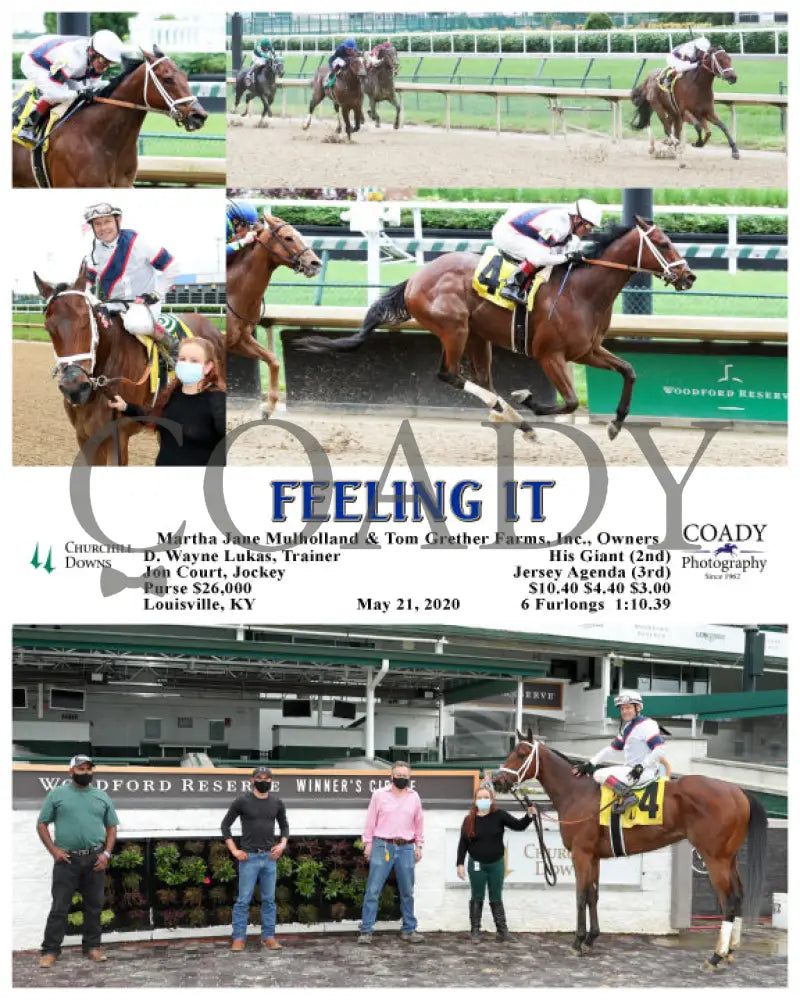 Feeling It - 05-21-20 R05 Cd Churchill Downs