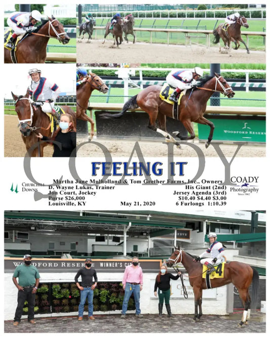 Feeling It - 05-21-20 R05 Cd Churchill Downs