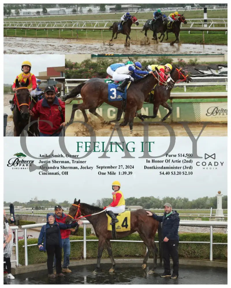 Feeling It - 092724 Race 03 Btp Belterra Park