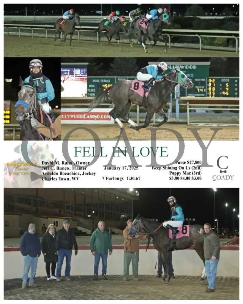 Fell In Love - 01-17-25 R02 Ct Hollywood Casino At Charles Town Races