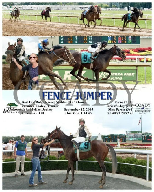 Fence Jumper - 091215 Race 02 Btp Belterra Park
