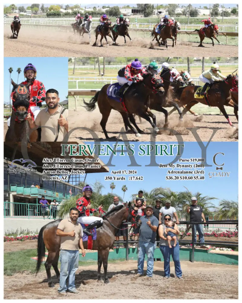 Fervents Spirit - 04 - 17 - 24 R01 Tup Turf Paradise