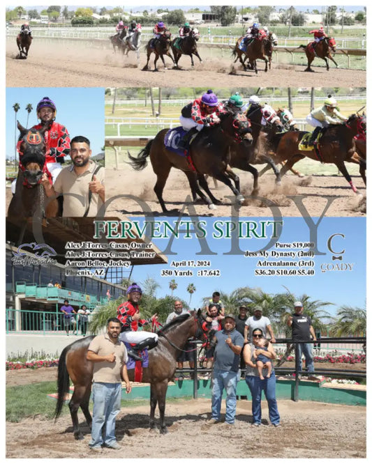 Fervents Spirit - 04 - 17 - 24 R01 Tup Turf Paradise