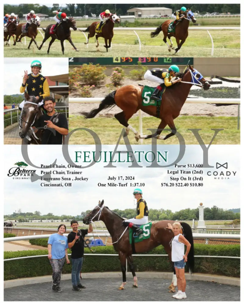 Feuilleton - 071724 Race 05 Btp Belterra Park
