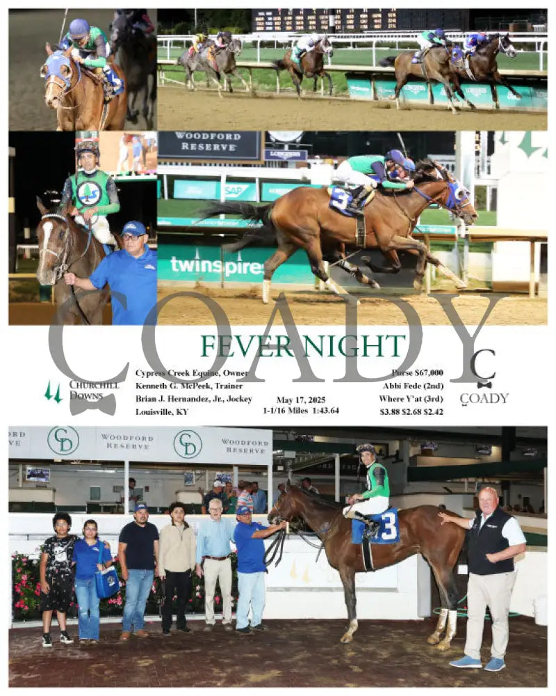 FEVER NIGHT - 05-17-25 - R08 - CD Churchill Downs