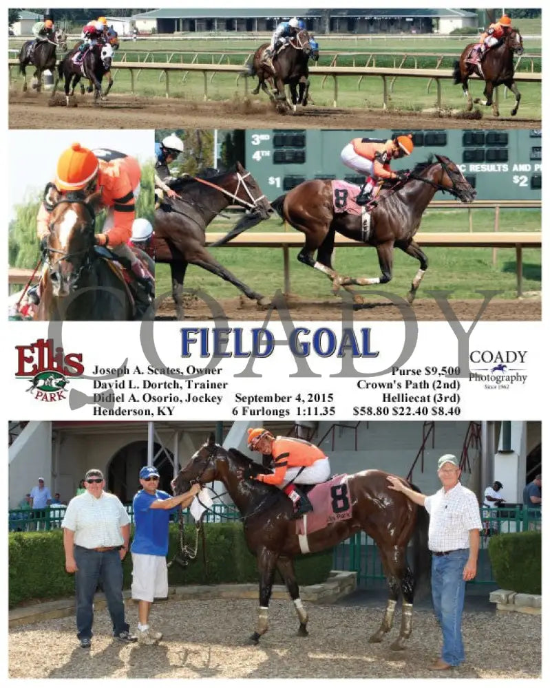 Field Goal - 090415 Race 06 Elp Ellis Park