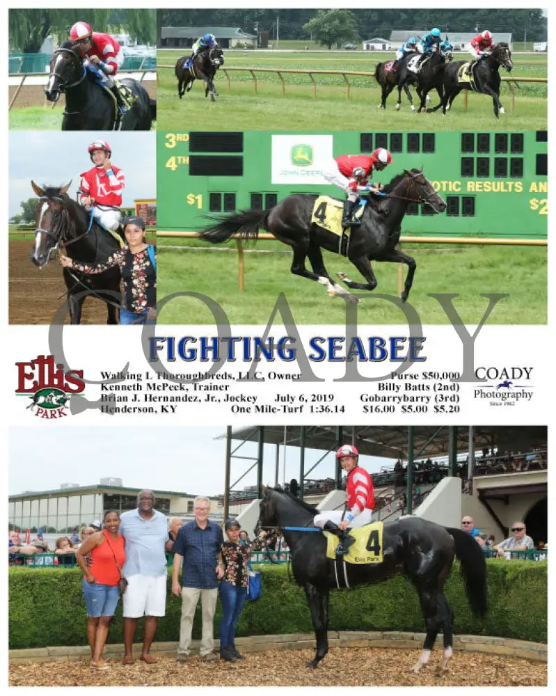 Fighting Seabee - 07-06-19 R06 Elp Ellis Park