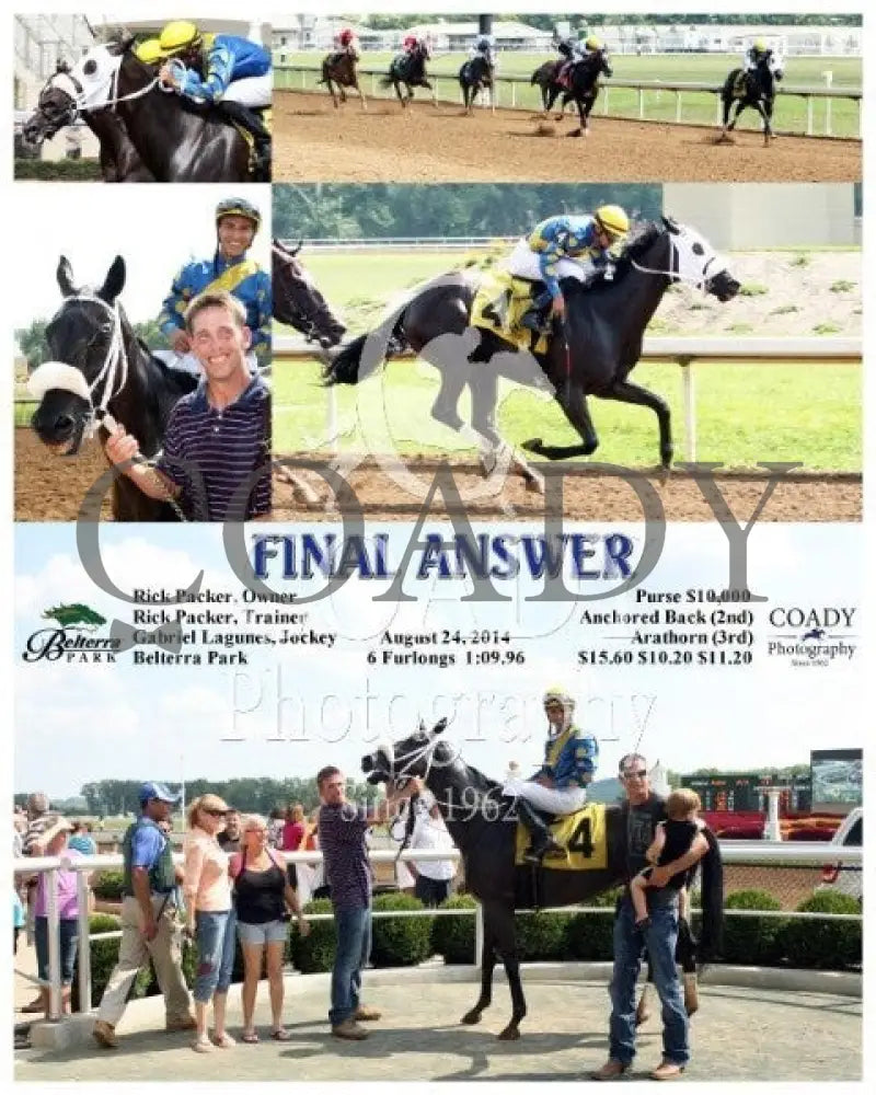 Final Answer - 082414 Race 05 Btp Belterra Park