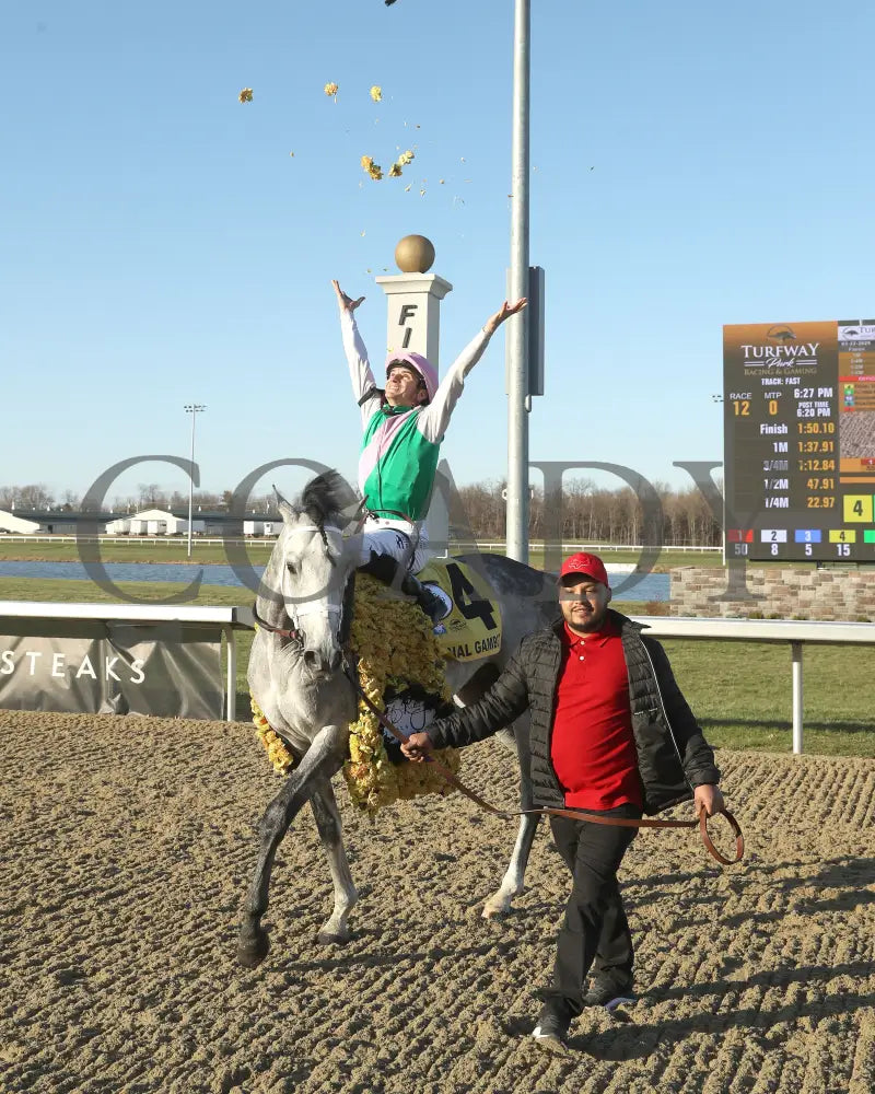 FINAL GAMBIT - Jeff Ruby Steaks - 54th Running - 03-22-25 - R12 - TP - Luan Machado 04 Turfway Park