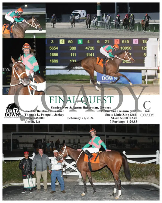 Final Quest - 02 - 21 - 24 R08 Ded Delta Downs