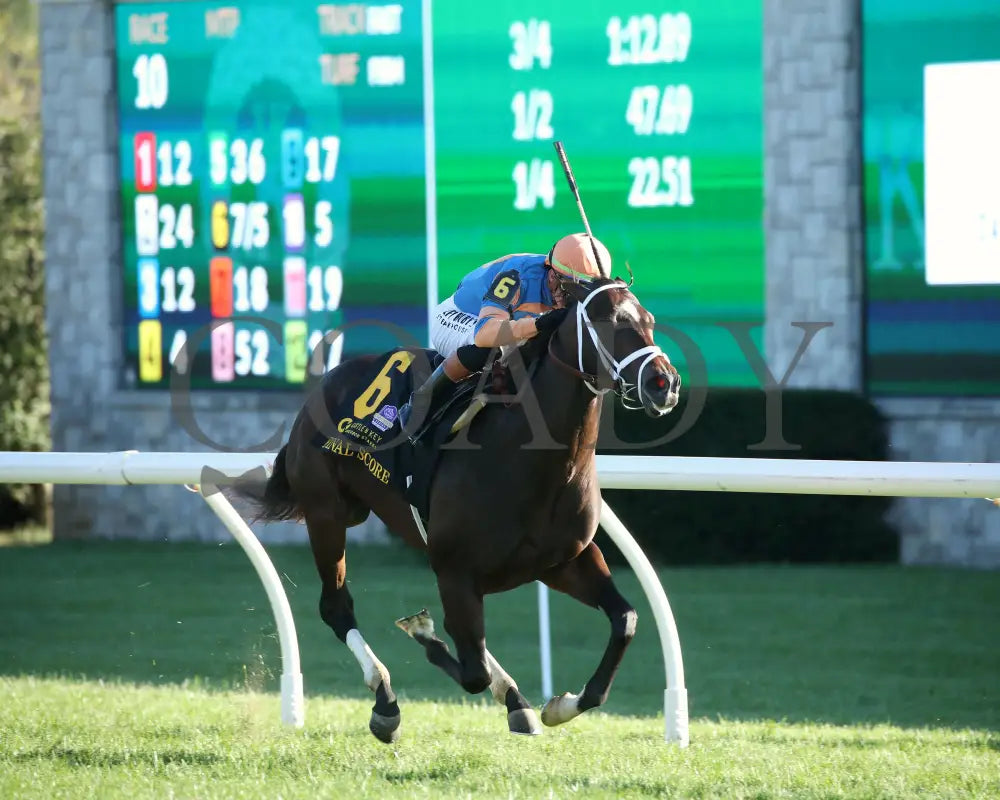 FINAL SCORE - 100525 - Race 10 - KEE - Finish 04 Keeneland