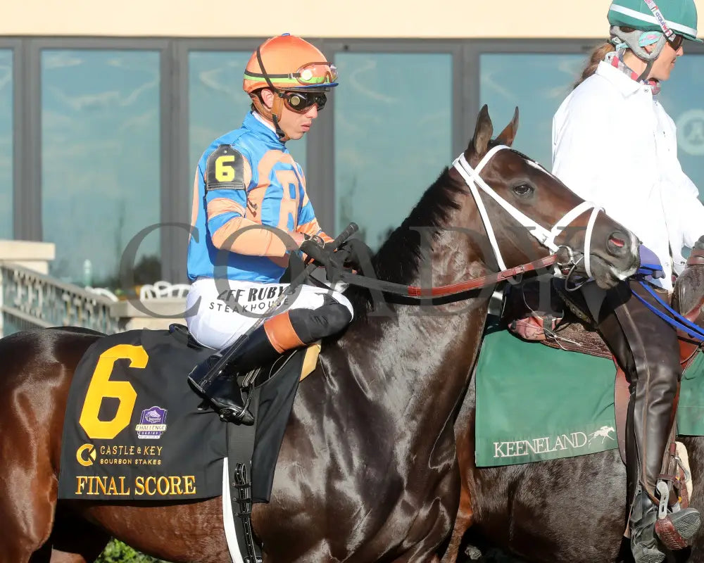 FINAL SCORE - 100525 - Race 10 - KEE - Post Parade 03 Keeneland