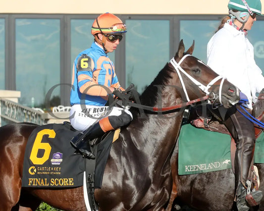 FINAL SCORE - 100525 - Race 10 - KEE - Post Parade 03 Keeneland