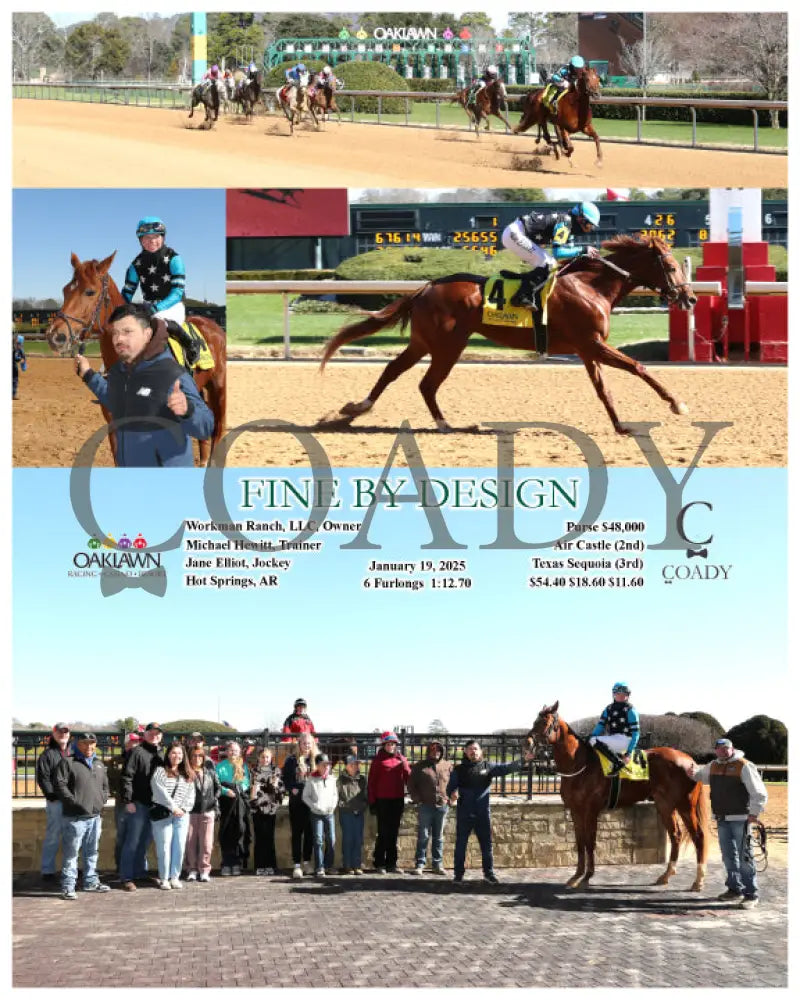 Fine By Design - 01-19-25 R01 Op Oaklawn Park