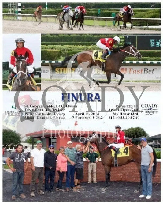 Finura - 041114 Race 07 Crc Calder Course