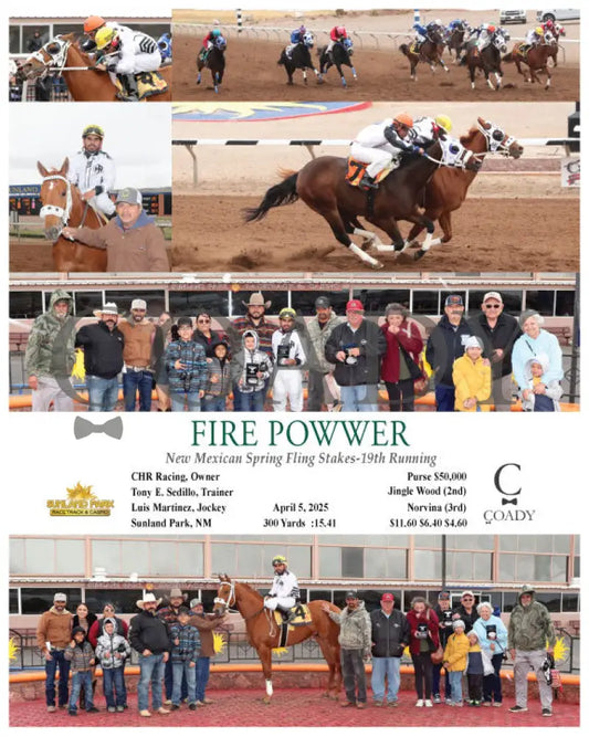 FIRE POWWER - New Mexican Spring Fling Stakes-19th Running - 04-05-25 - R07 - SUN Sunland Park